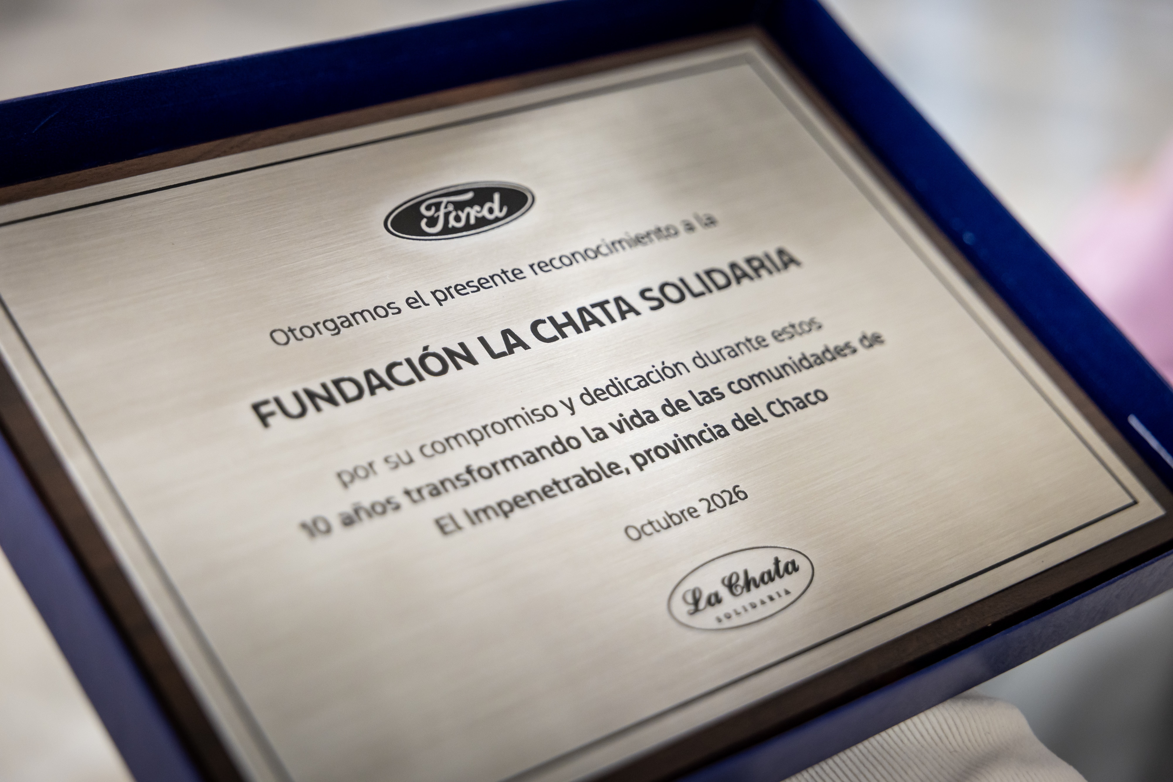 Diez años y un mismo camino: Ford Argentina y La Chata Solidaria celebran una década de trabajo en conjunto